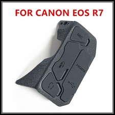 Original Camera Side Shell USB HDMI Mic Port Rubber Cover Frame for Canon EOS R7