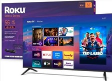 Roku 55R5D5 Select Series 55 Inch 4K QLED HDR Smart Roku TV 2026