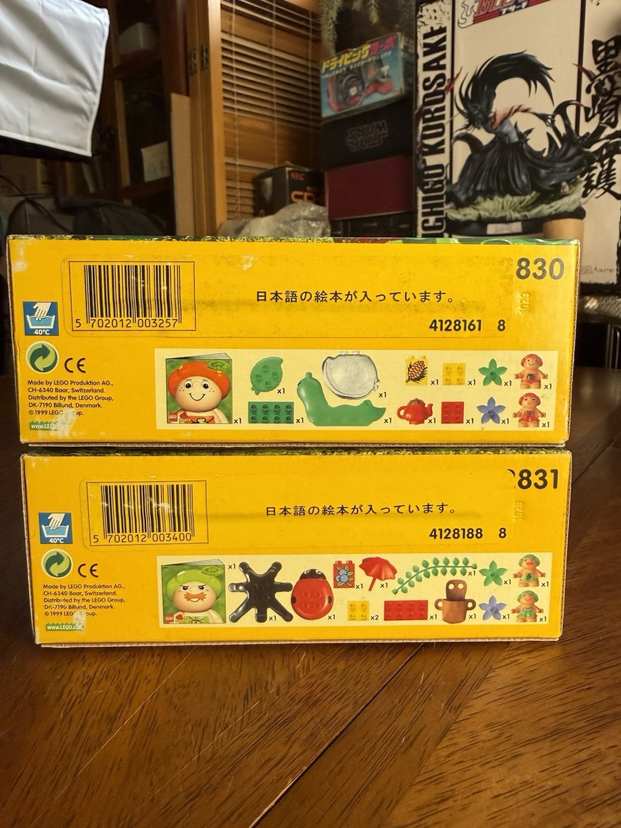 Lego Duplo Little Forest Friends 1999 Vintage 2830 2831 Japanese