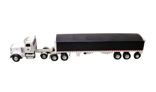 ERTL Big Farm 1:16 Peterbilt Semi Trailer BIG RIG Truck + Grain Hauler 45" 2013 - Picture 3 of 24