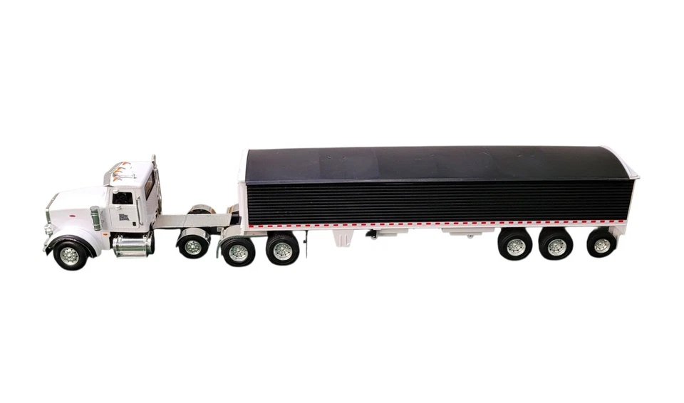 ERTL Big Farm 1:16 Peterbilt Semi Trailer BIG RIG Truck + Grain Hauler 45" 2013  - Image 3 of 4
