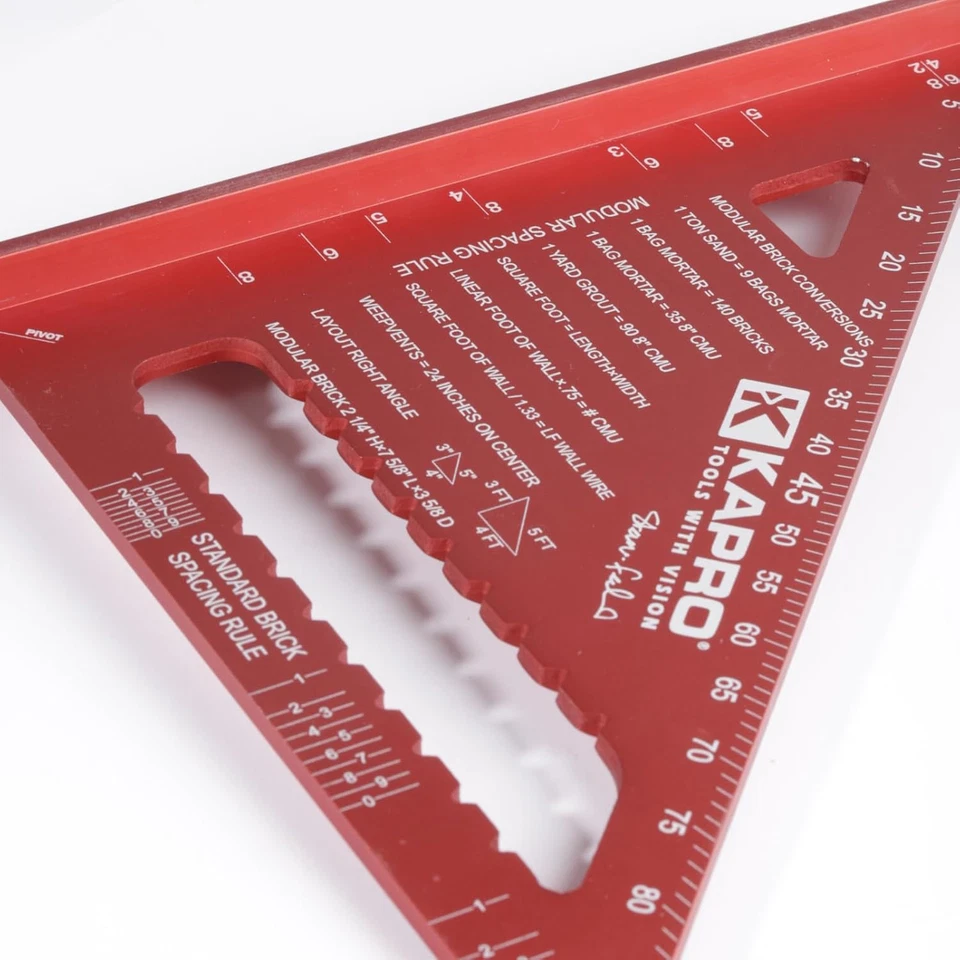 - Mason Bundle Includes Our 24 Inch Mason Box Level, 9 Inch Anodized Mason Rafte - Image 3 of 4