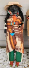Skookum Apple Head Bully Good Indian Doll 14 in. I believe made 1918-24