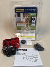 PetSafe Deluxe Ultralight In Ground Fence Receiver Collar Replacebl Batt OPN BX