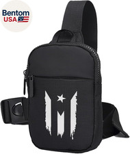 Mini Crossbody Bag Men Chest Bags,Small Travel Sling Bag for Men Women Waterproo