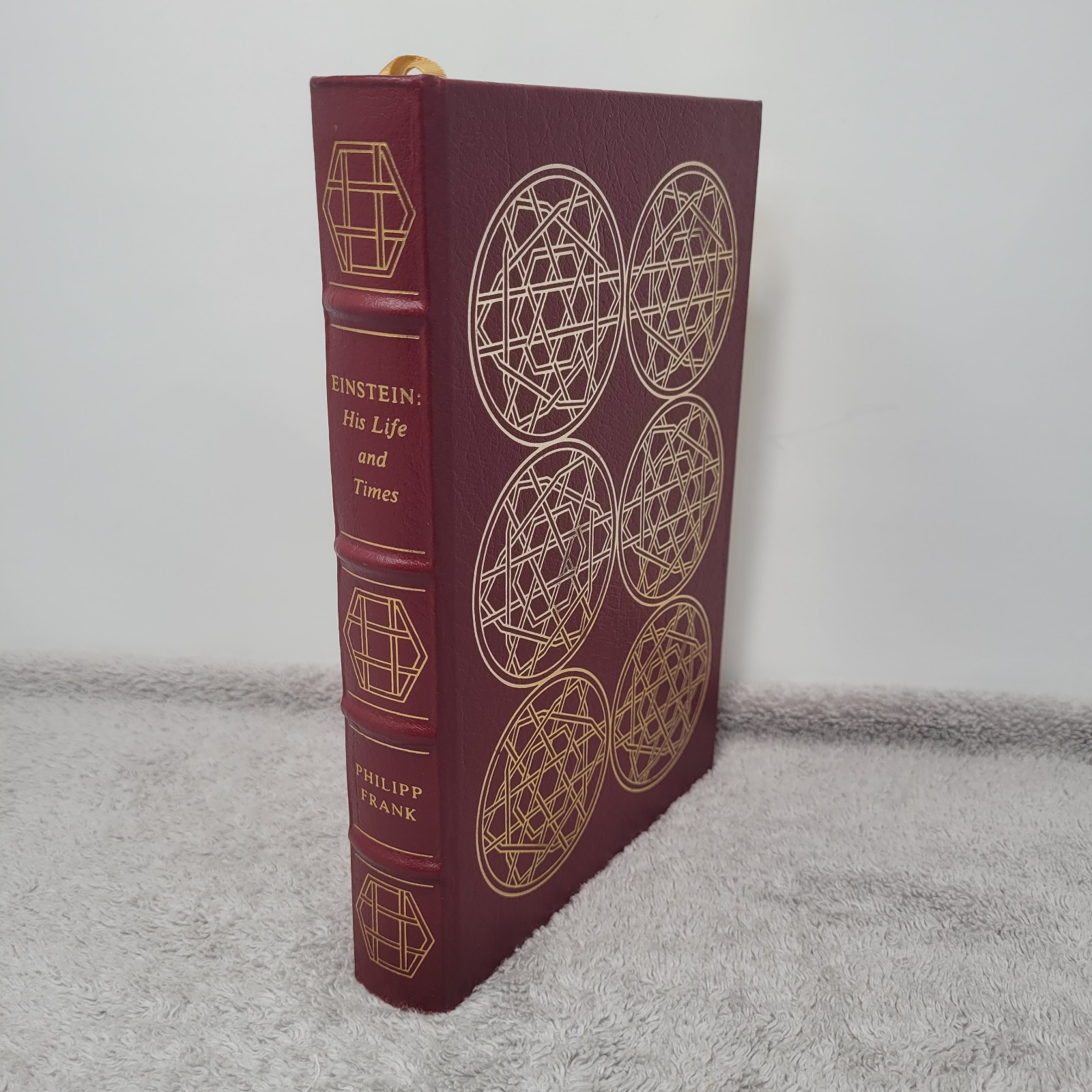 Easton Press Leatherbound Einstein Biography His Life and Times Philipp Frank