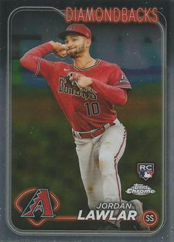 Jordan Lawlar 2024 Topps Chrome #229 RC Arizona Diamondbacks