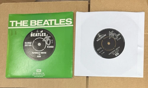 Beatles Paperback Writer/ 7" Vinyl Single From UK NEW R5452