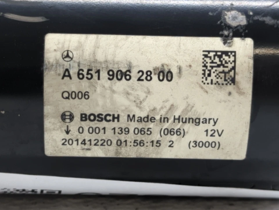 Mercedes-Benz ML250 2015 motor de arranque de coche solenoide fabricante original ZQUEN Foto 2 de 4