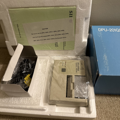 Impresora térmica SEIKO DPU-201GS RS232C para (Tanita TBF-305) etc. - Imagen 2 de 3