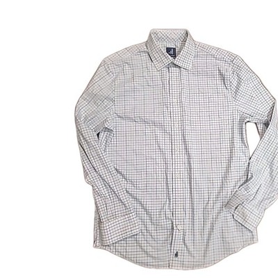 Men s johnnie-0 Butler Shirt PrepPerformance Bamboo L/Sleeve Button Down Size M