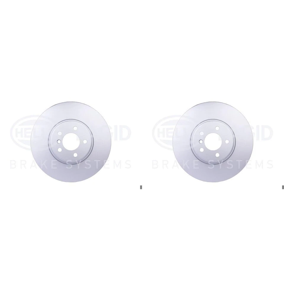 2x HELLA Pagid Dischi Freno Ø365mm Frontale Adatto A per BMW X5 X6 54610PRO _ HC - Immagine 2 di 4
