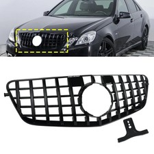 K&Uuml;HLERGRILL SCHWARZ passend f&uuml;r Mercedes-Benz E W212 4-T&uuml;r Vor-Facelift 2009-13