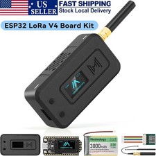 LoRa 32 V4 GPS ESP32 Dev-Board WiFi GPS GNSS Case Battery Antenna for Meshtastic