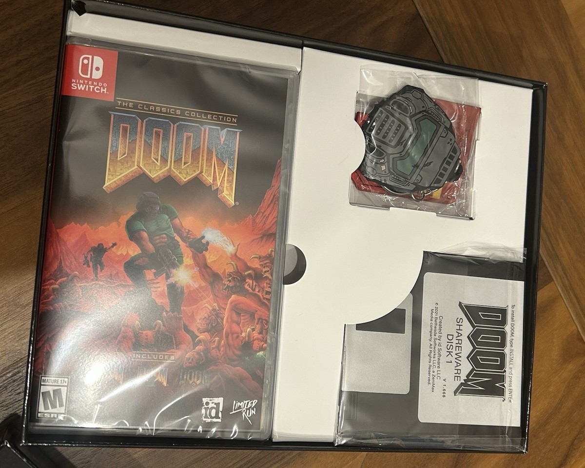 Doom the Classics Collection Switch 新品 Switch Limited Run #102: DOOM: The Classics Collection | eBay