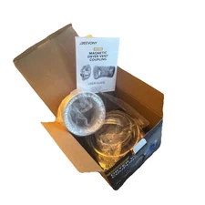 Jeevony Magnetic Dryer Vent Coupling Straight Easy Connect Model DV180 NEW-O-BOX