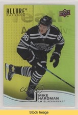 2021-22 Upper Deck Allure Rainbow Yellow Green Mike Hardman #R-14 READ 6kn