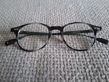 DITA Ash DTX148-A-04 Ink Swirl Black Iron Eyeglasses 47-21