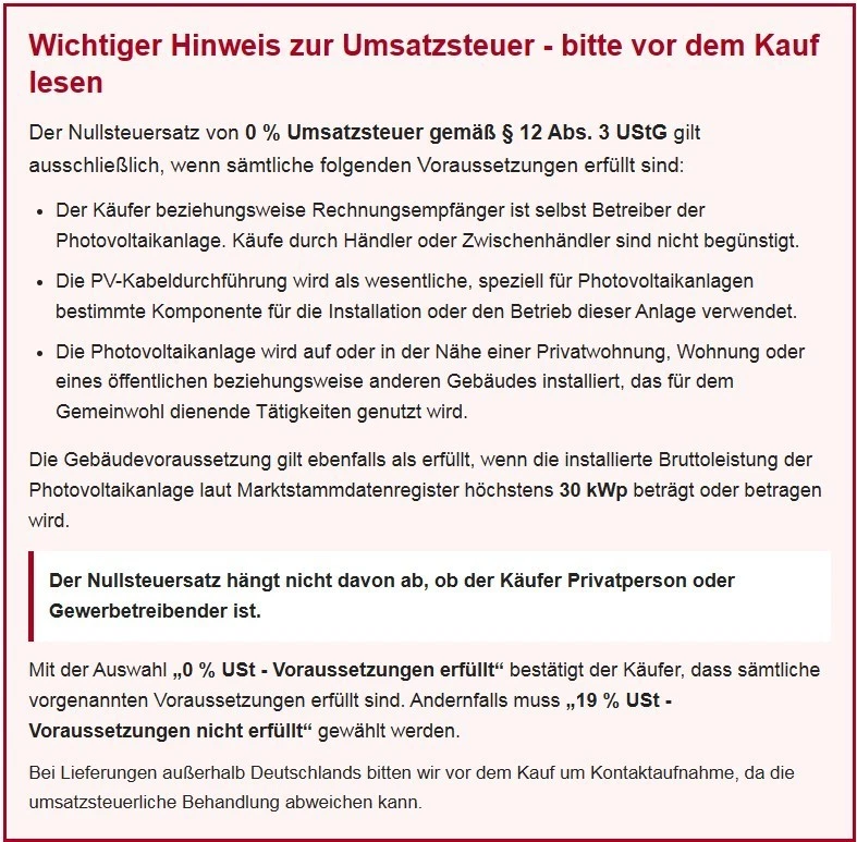 PV Kabeldurchführung Solardurchführung Dachdurchführung für alle Ziegeltypen