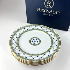 Raynaud Limoges L'ALLEE DU ROY 19 cm Dessertteller 5er Set mit Box