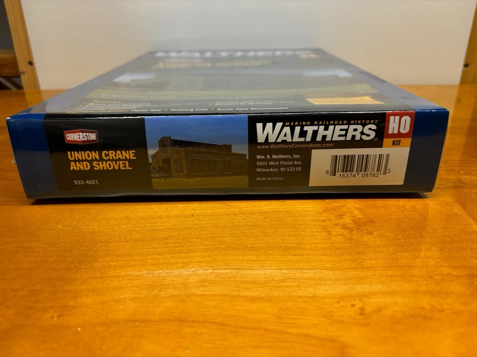 Walthers Union Crane and Shovel Kit HO Scale 933-4021 NIB - Image 2 of 4