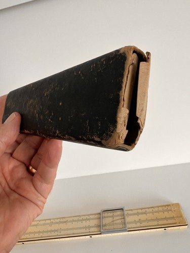 Vtg Slide Rule Dennert & Pape Altona Bel Hamburg Germany DRP No 126499 w/ Box - Picture 20 of 23