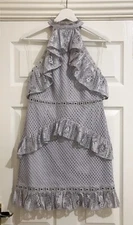 TRUE DECADENCE Halter Neck Lace Dress UK10