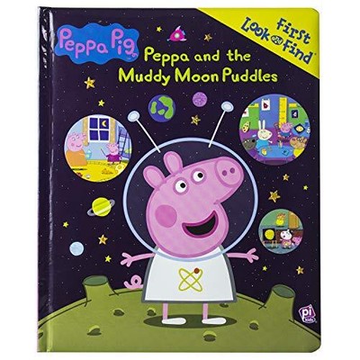 Peppa Pig - Peppa and the Muddy Moon Puddles - First Look and Find Activity ...