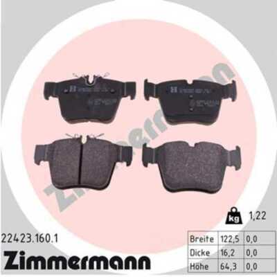 LORDCO - ZIMMERMAN 224231601 Disc Brake Pad Set