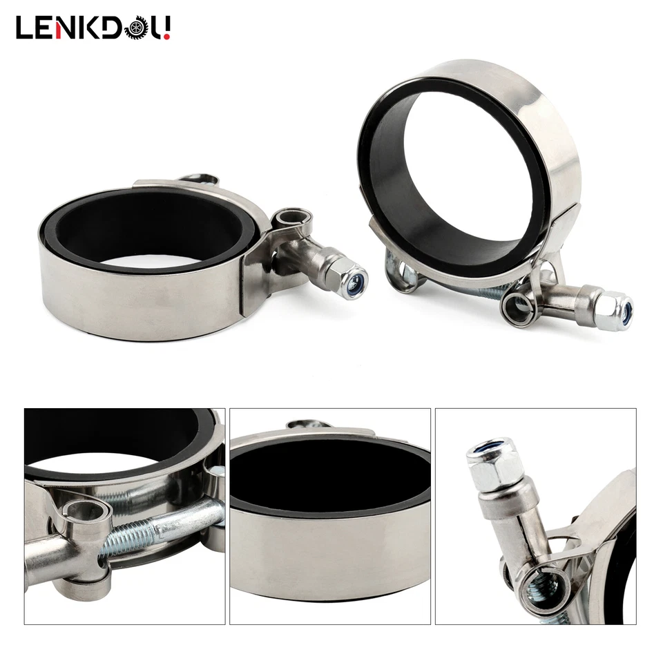 Kit de abrazadera de colector de admisión para Harley Shovelhead FL FX XL Low Rider Electra Glide Foto 4 de 4