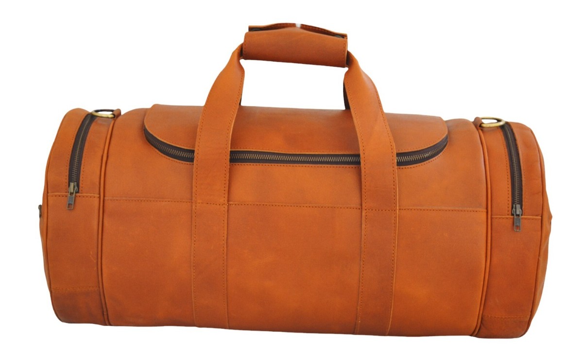 バッグ May 22 inch Handmade Leather Travel Duffle Gym Bag for Men Vintage