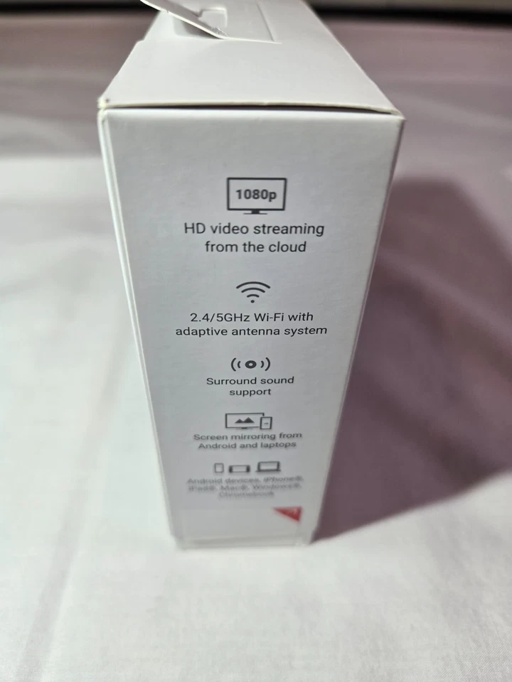 NEW Google CHROMECAST Media Streamer NC2-6A5 - Image 4 of 4
