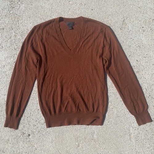 J. Crew Clay Italian Cashmere V Neck Pullover