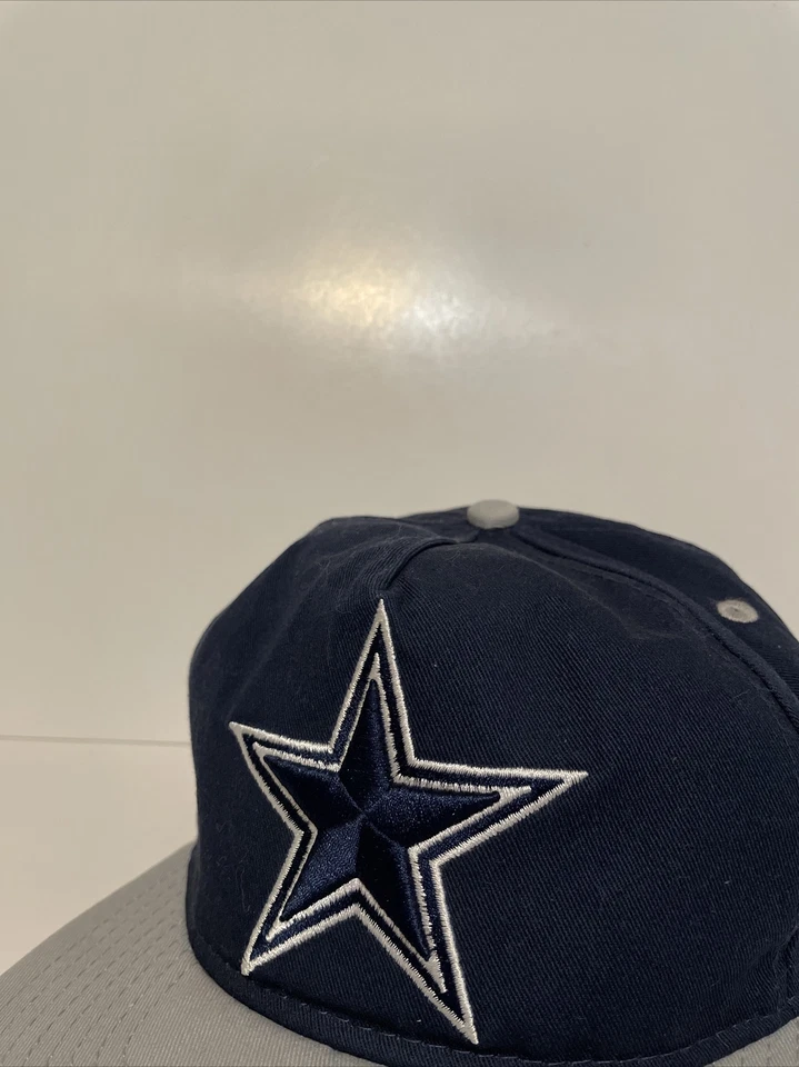 Sombrero de Colección Dallas Cowboys New Era Logo Estrella Snapback 100% Algodón Foto 2 de 4