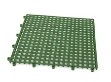 Piastrelle plastica pavimento antiscivolo giardino, piscina 33x33 cm 