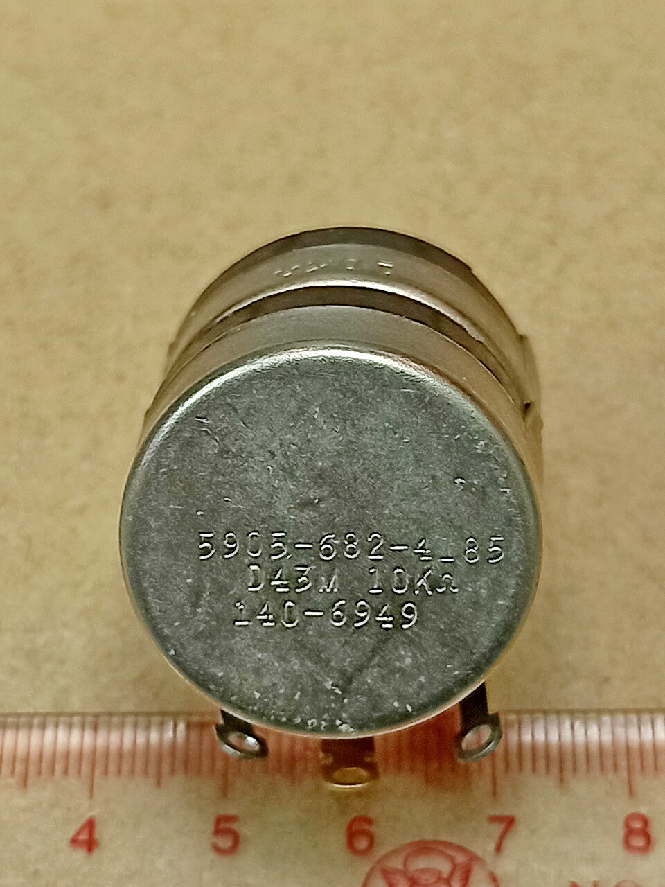 Clarostat 10K dual linear control pot