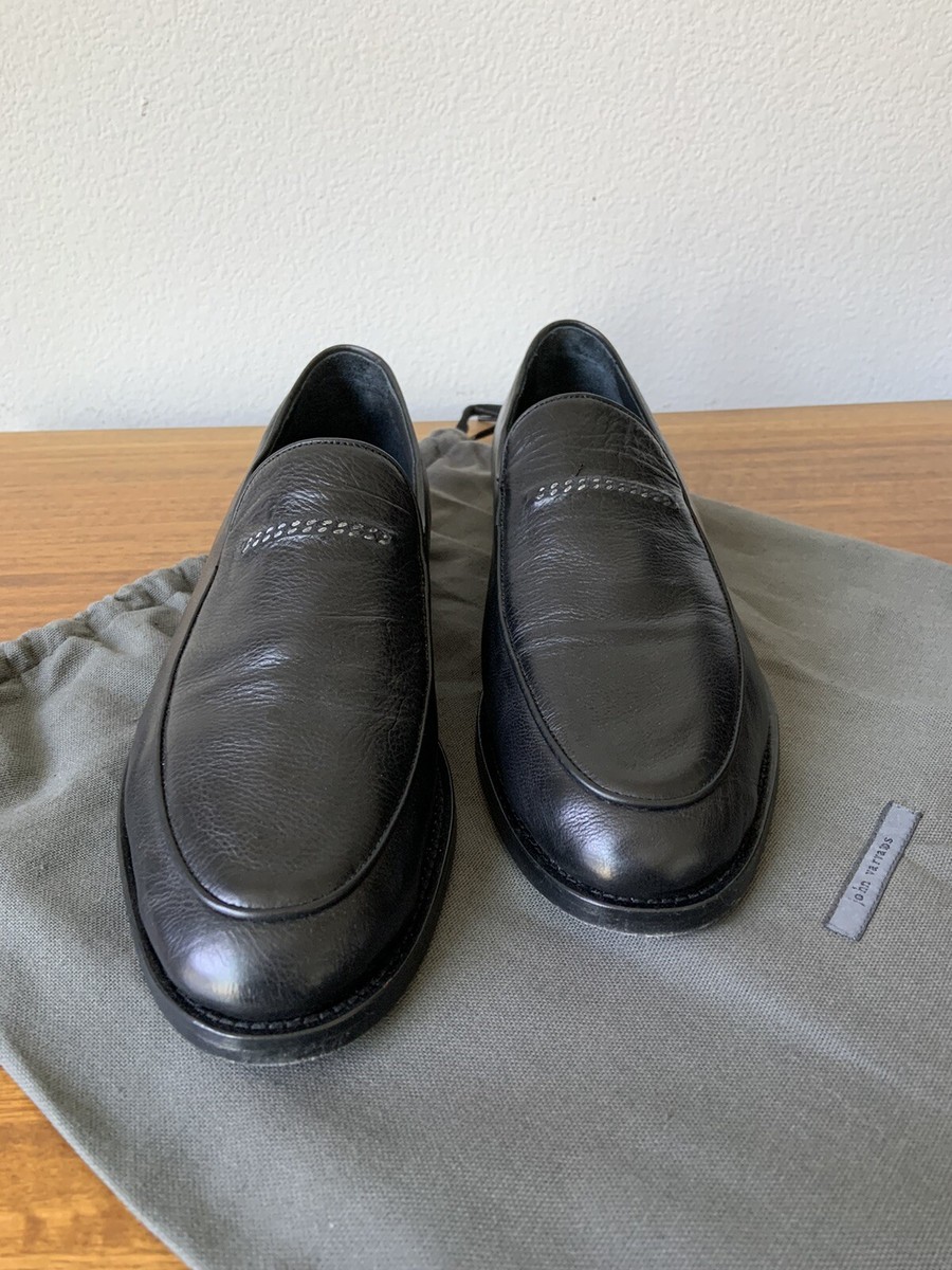 $698 John Varvatos Collection Made in Italy Antwerp Black 