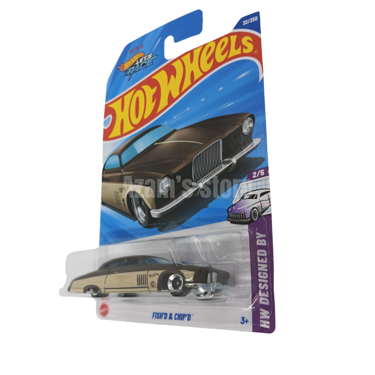 Hot Wheels FishD & ChipD RTH 32 Mainline 2025 Case B Regular Treasure  Hunt | eBay