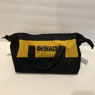 DeWalt Tool Bag Yellow Small Good Condition 11 x x