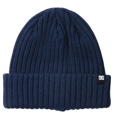 DC Shoes Beanie Cuff Unisex Fish n Destroy Blue - Picture 1 of 3