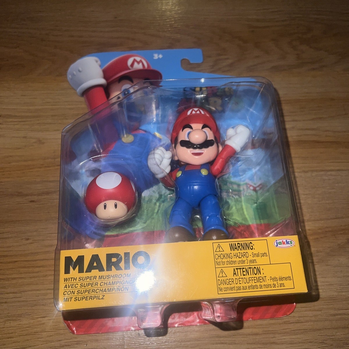 Super Mario Mario 4 Inch Figure Jakks Pacific Inc. | eBay
