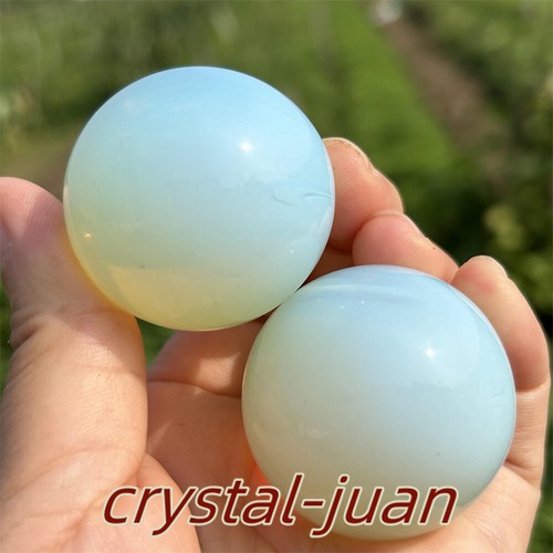 38mm+ Opalite Quartz sphere Quartz crystal ball reiki healing 1pc - Picture 2 of 13