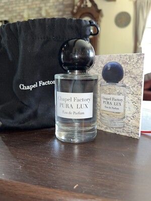 Chapel Factory Pura Lux 100ml Eau de Parfum EDP NEW LATEST 100% AUTHENTIC