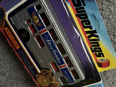 MATCHBOX SUPER KINGS K-15 The Londoner Souvenir Silver Jubilee Bus