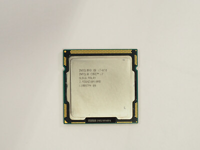 Intel Core i7-870 SLBJG LGA1156 2.93GHz Quad Core Processor
