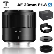 TTArtisan 23mm F1.8 APS-C Auto Focus Prime Lens for Fujifilm Fuji X Mount Camera