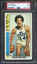 1976 TOPPS 17 LOUIE NELSON PSA NM 7 
