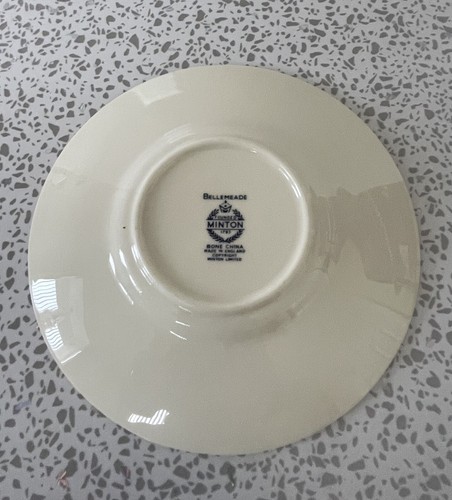 Drei Minton Bellemeade Kaffeedosen Untertassen - Bild 2 von 2