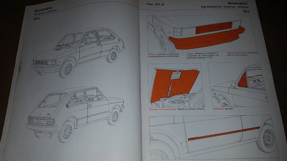 manuale officina fiat 127 brasile (panorama) feb/1981 - Immagine 4 di 4