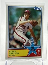 1983 Topps Steve Carlton Baseball Card #406 NM-Mint FREE SHIPPING